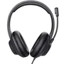 Trust Ayda Max Auriculares Circumaurales con Micrófono USB Negro